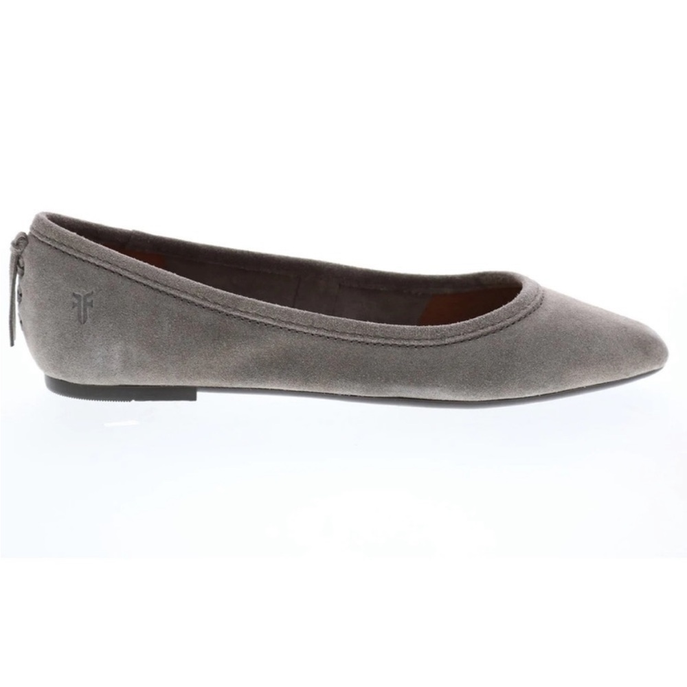 Frye Gray Suede Women's Ballet Flats